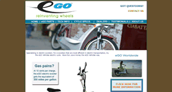 Desktop Screenshot of egovehicles.com